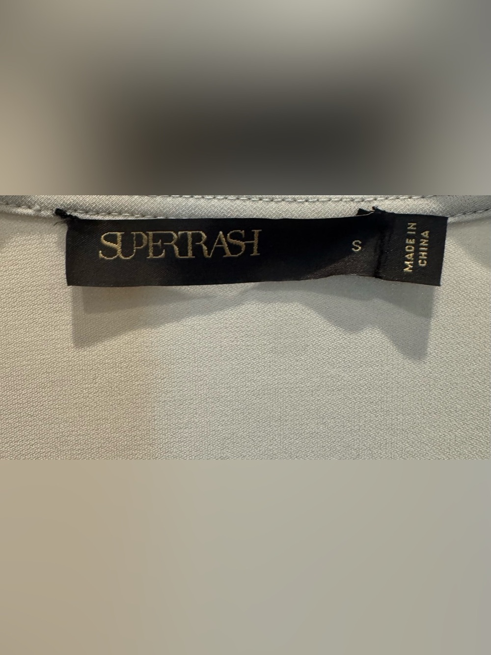 SUPERTRASH Crossover Front Sleeveless Bodysuit Champagne Beige Small - Picture 7 of 8